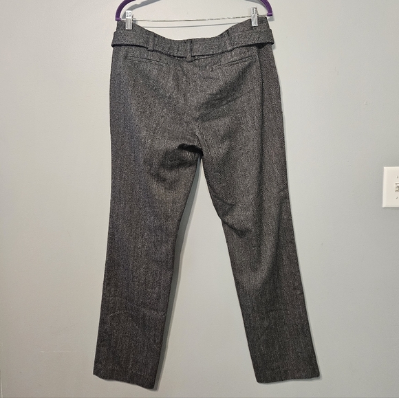 Apt. 9 Maxwell Cut Gray Herringbone Dress Trousers - Picture 3 of 4